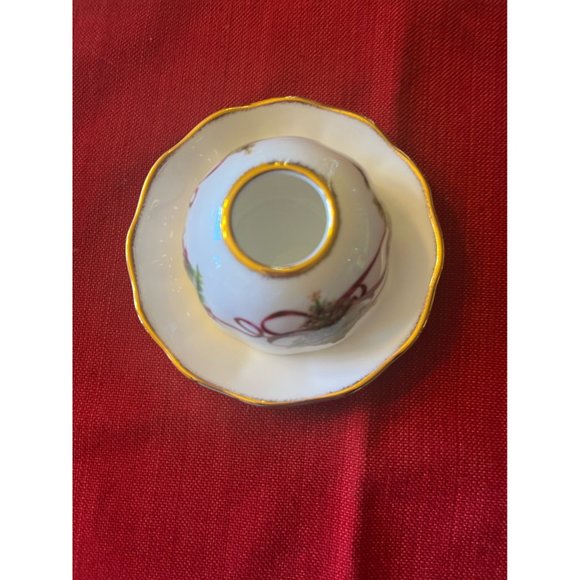 ROYAL ALBERT OLD COUNTRY ROSES CHRISTMAS TREE TEA LIGHT VOTIVE - Picture 9 of 10